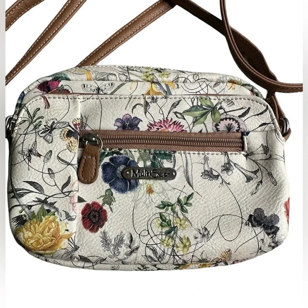 Multi Sac Floral Mini Crossbody Purse Bag Fairycore Casual Boho Spring